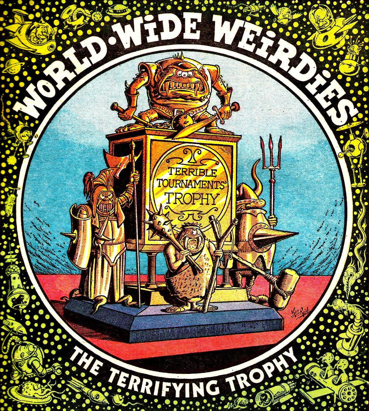 Ken Reid - World Wide Weirdies 45