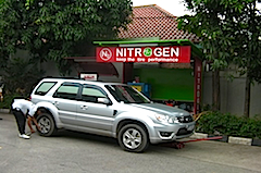 booth-nitrogen-spbu-rawamangun