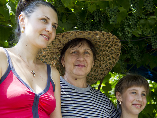 Strangers in Ukraine - family