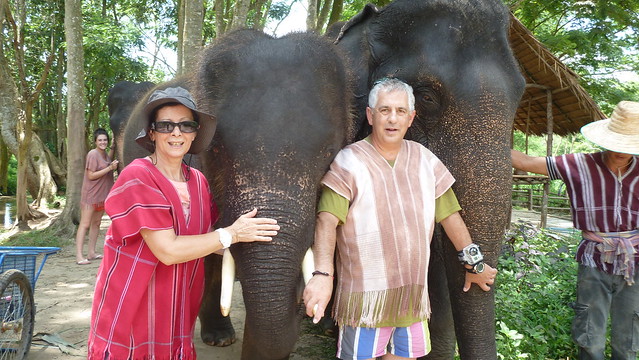 ¡TAILANDIA EN CHANCLETAS! - Blogs de Tailandia - Patara Elephant Farm (12)