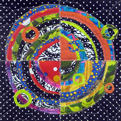 student work ~ recycled circles