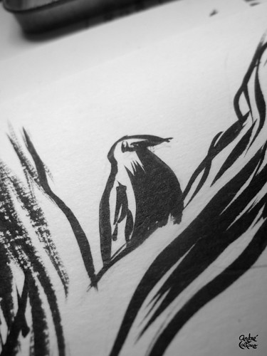 Wolverine Fanart - Close up Inks