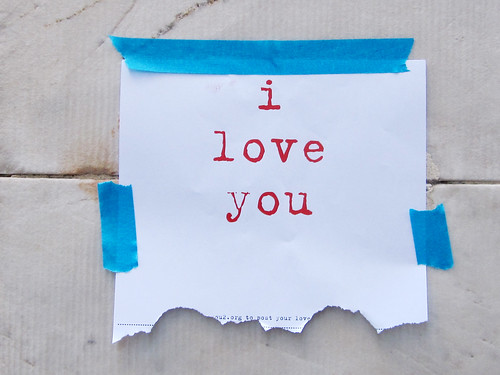 I Love You: Found Street Art Posting