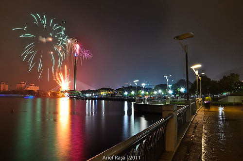 Putrajaya Fireworks by Arief Rasa