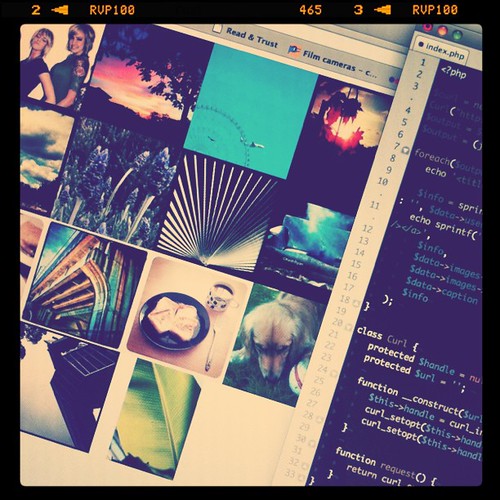5 minute experiment with Instagram API