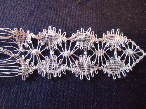 bobbin lace by wikkidknitter