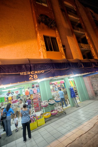 Mercado 28 at Night