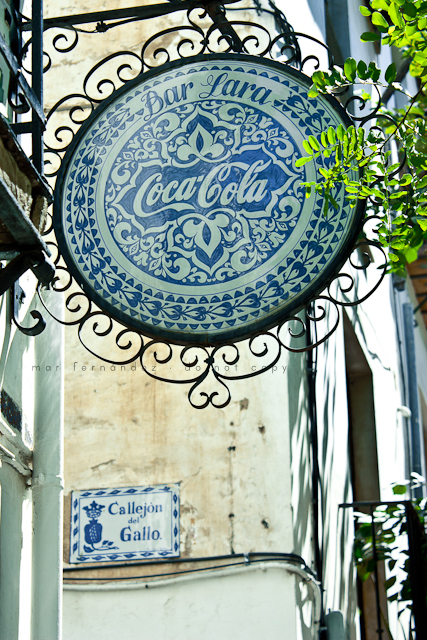 Coca-Cola Poster in Granada