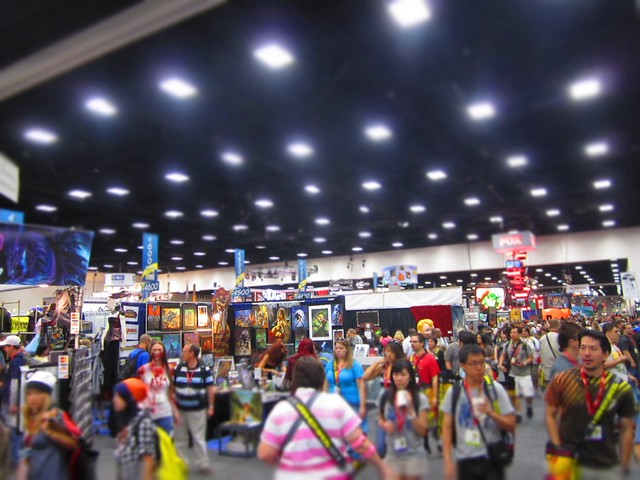Comic-Con Exhibit Floor