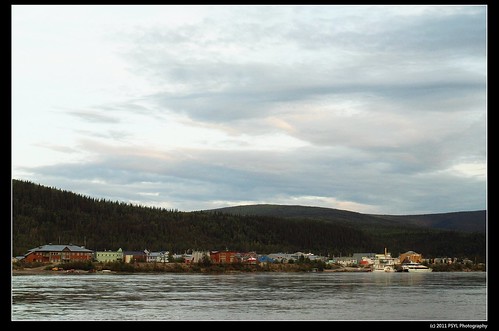 Dawson City on Yukon River