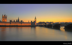 Sunset over Westminster