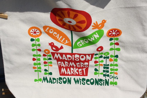 Madison Farmers Market canvas bag