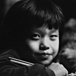 Young Boy & Chopsticks #2, Taipei City, Taiwan