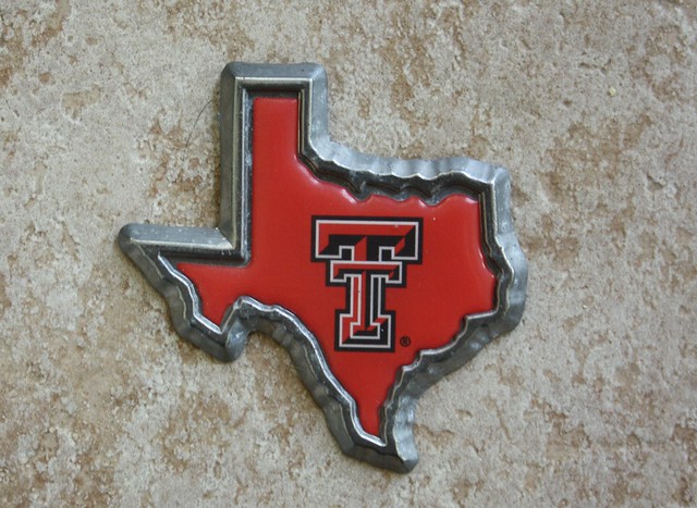 red truck texas state symbol toyota 4runner shape suv texastech