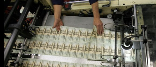 Printing US Paper Money