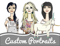 Custom Portrait Button