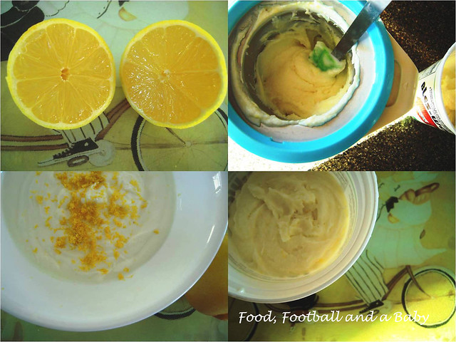 2 Lemon Frozen Yoghurt SBS