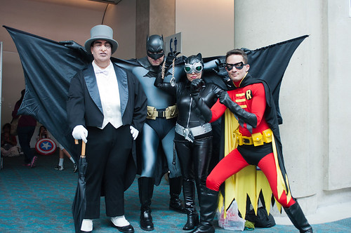 Batman cosplayers