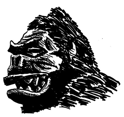 Dro: Kong Sketch 07/25/11 by stephro