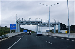 Driving on the Northern Motorway (SH1)