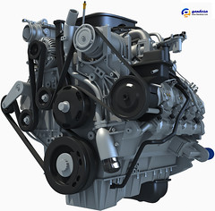 2011 Duramax Diesel 6.6L V8 Turbo Engine