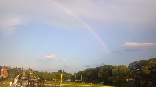 Rainbow at Newton South HS