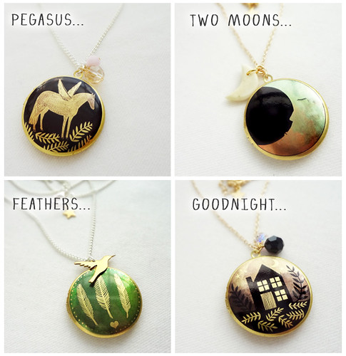 New lockets for August...