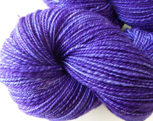 TdF day 20-sw merino- 2 skeins-2-ply-total of 739yds-6oz-8