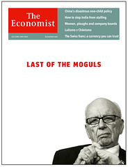 Economist Murdoch cover