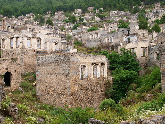 希臘村落廢墟