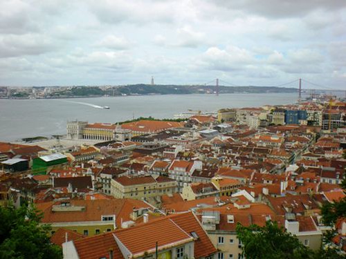 Portugal - Mirador do Castelo São Jorge em Lisboa