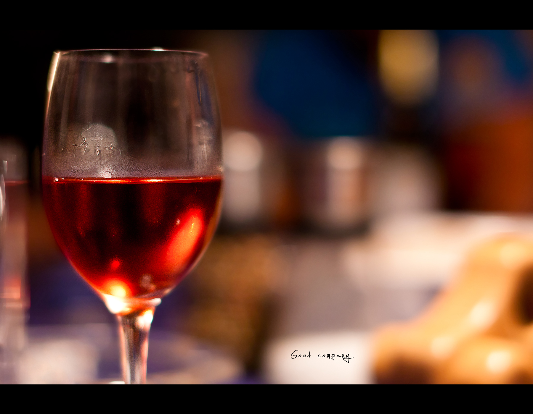 Project 365, 355/365, Day 355, Bokeh, wine, red wine, dinner, 