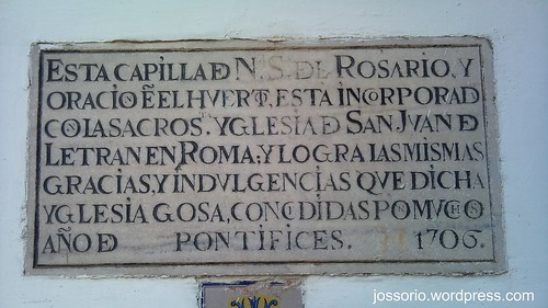 Capilla de Ntra. Sra. del Rosario, Sevilla by jossoriom