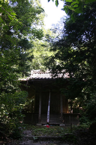Temple in the woods