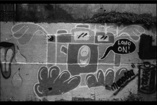 Graffiti + Lomograpy = Art