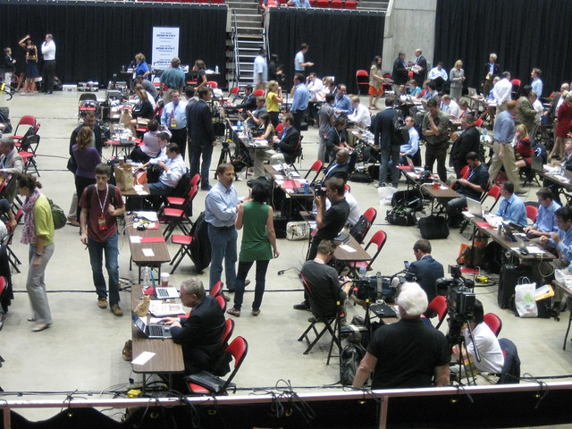 The IOWA DEBATE Spin Room | Flickr - Photo Sharing!