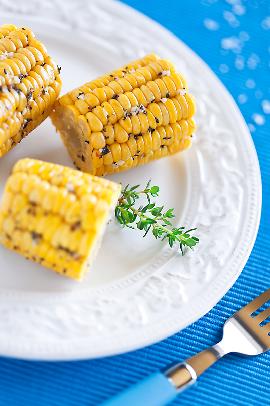 РАЗНОЕ:) Baked Corn with Herbs and Garlic