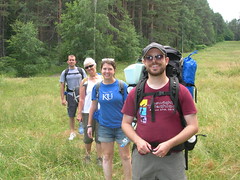 Hike to the camp site