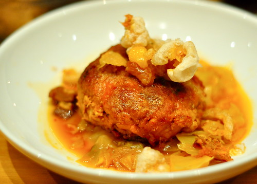 Louisiana Cochon with Turnips, Cabbage, & Cracklins
