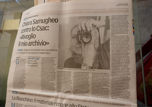 Chiara Samugheo farà presto un' importante mostra a Torino by doris stricher
