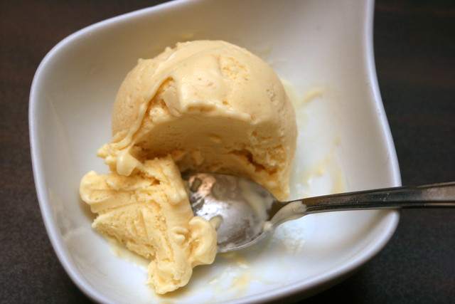 Mao Shan Wang durian ice cream from Udders