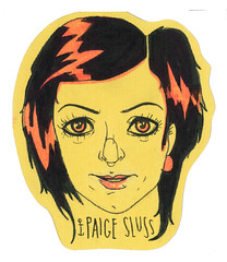 Paige Sluss- Cardstock Hand drawn Sticker