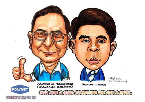 Caricatures for Polymet - 10
