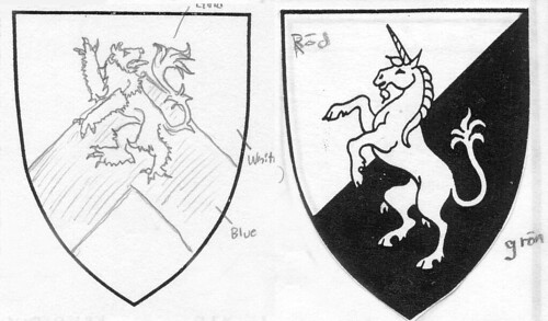 Pendragon_Cadvelyn & Melinard Heraldry