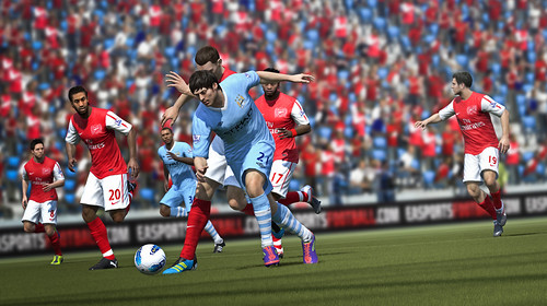FIFA 12: Man City's Silva on the ball