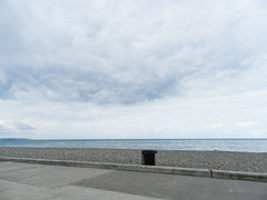 Cloudy Wednesday afternoon on Bray Seafront