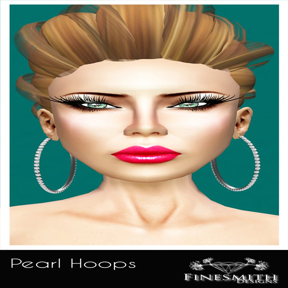 Pearl Hoops