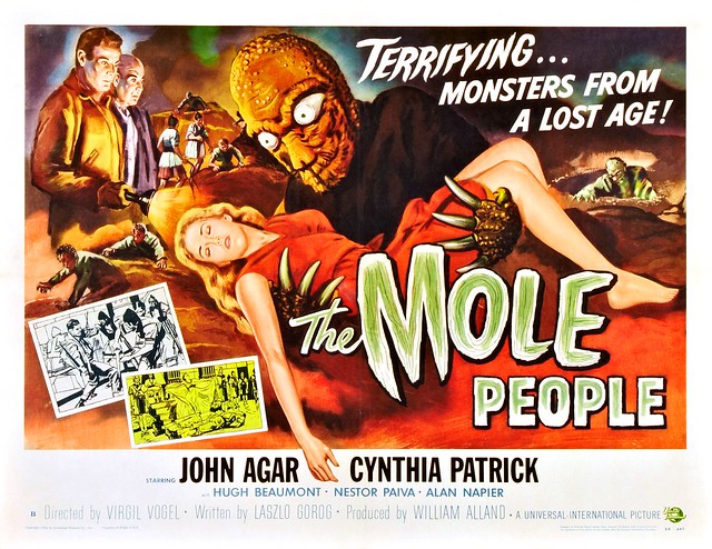 Reynold Brown - The Mole People (Universal International, 1956) half sheet 2