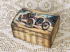 Vintage jewel box "Racers"