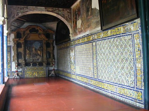 Galería con azulejos valencianos